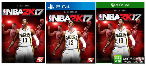 NBA 2K17普通版封面归属保罗·乔治 9月20日发售