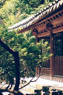 日式庭院建筑壁纸下载