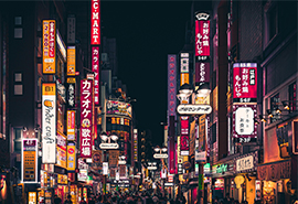 东京夜景ipad壁纸