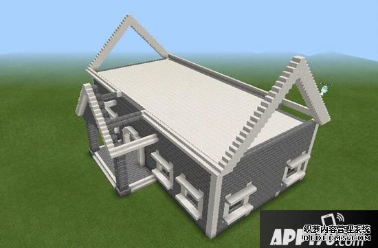 我的世界别墅修建教程图解 别墅怎么简朴制作