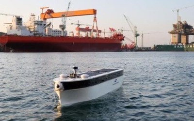 三星重工实现5G远程操控自动驾驶模型船航行实验