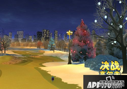 决斗高尔夫圣诞节主题版本登录苹果appstore