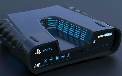 索尼日本官网疑似曝光PS5游戏机 深V造型颜值如何？