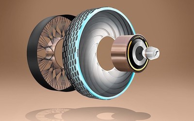 固特异推出智能拉伸轮胎 永不漏气 胎面可打印更新