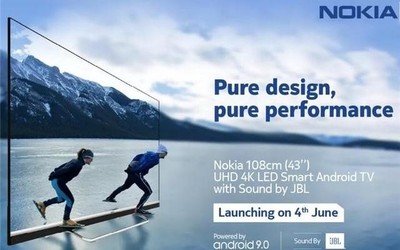 诺基亚4K电视明日发布 又一个手机厂商发力电视行业