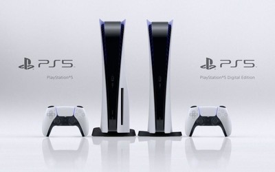 索尼PlayStation 5游戏主机发布 黑白配色内置定制SSD