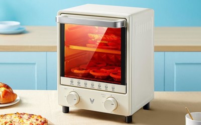 云米12L迷你款电烤箱开售 小巧精致三层设计 仅169元