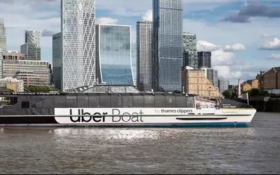 优步与泰晤士快船合作推出Uber Boat 主打水上通勤
